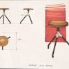 Akron low stool