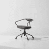 Akron Desk Chair Charred Black