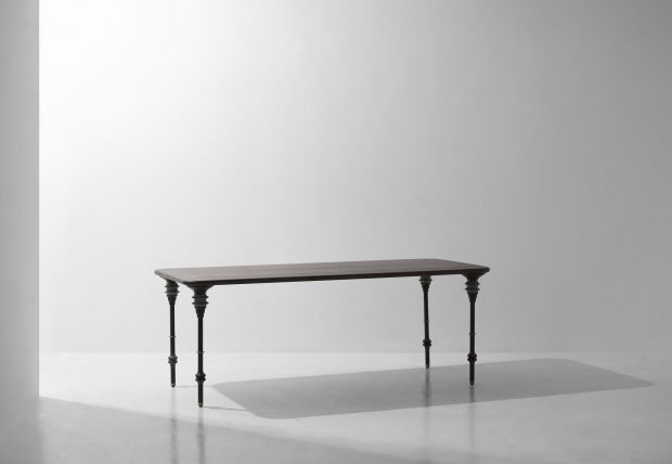Kimbell dining table smoked oak