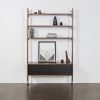 Theo wall unit cabinet smoked