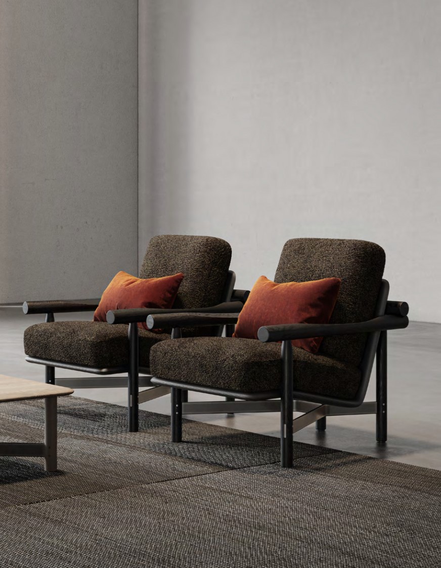 Stilt armchair District Eight