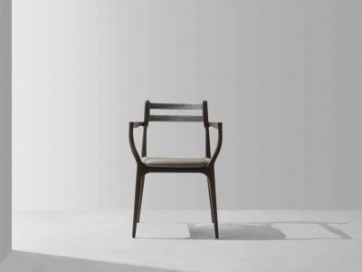 ASSEMBLY DINING CHAIR WITH ARMREST