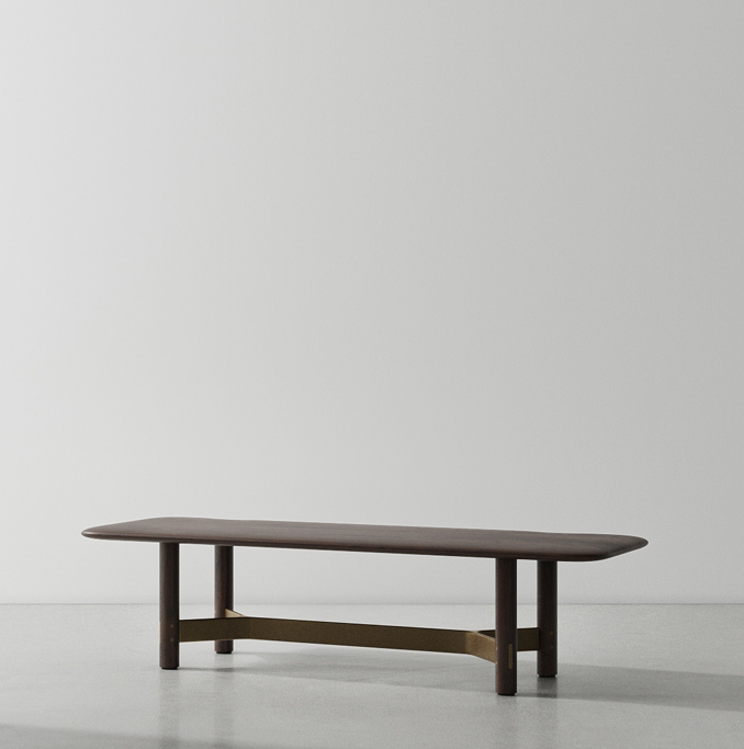 Dunke Design Stilt rectangular smoked