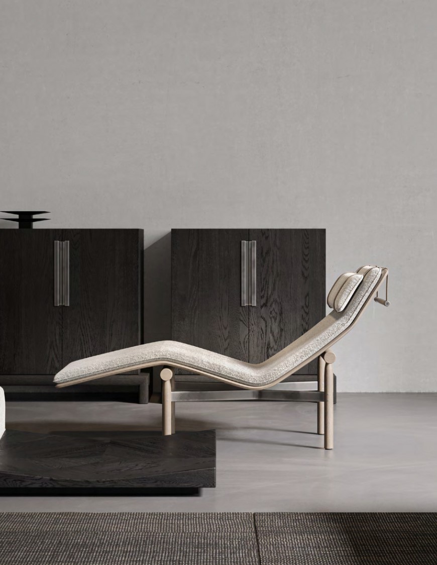 Stilt Chaise Lounge District Eight