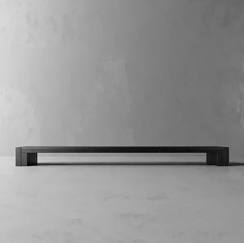 Limen Coffee table Ebonized oak large