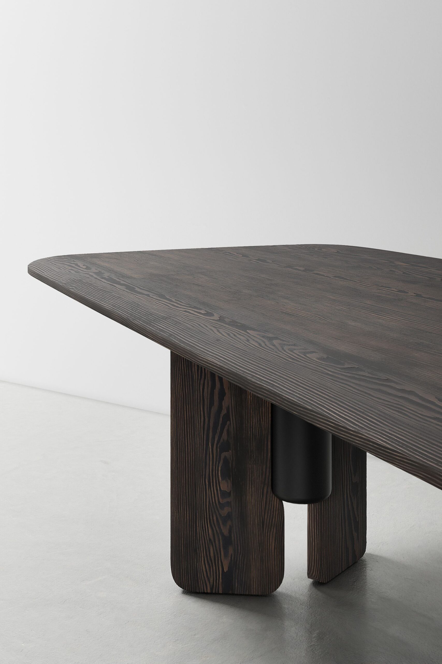 Faifo Rectangular Burned fir