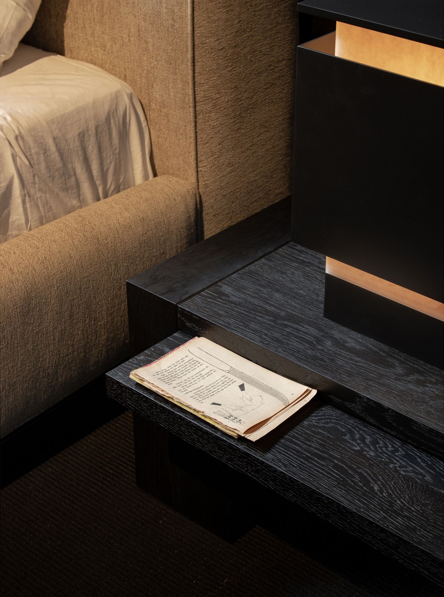 Limen Night Table Ebonized Oak