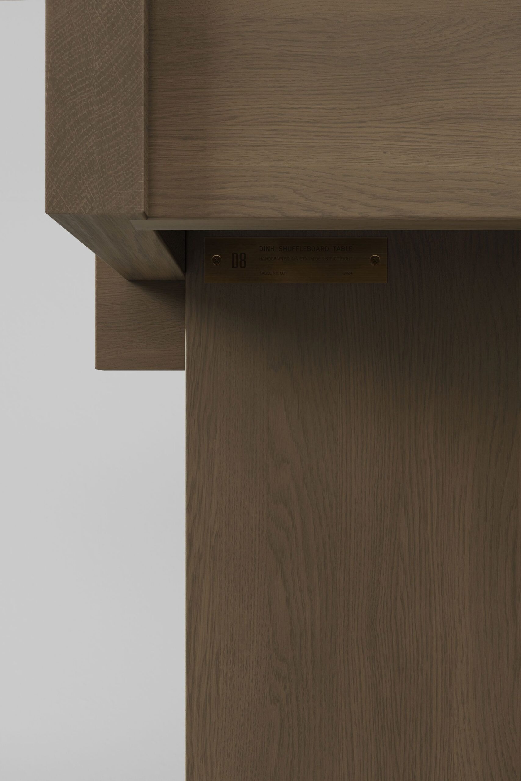 Dunke Design DINH SHUFFLEBOARD SMALL_BEIGE OAK_SEPIA5 low DINH Shuffleboard table light