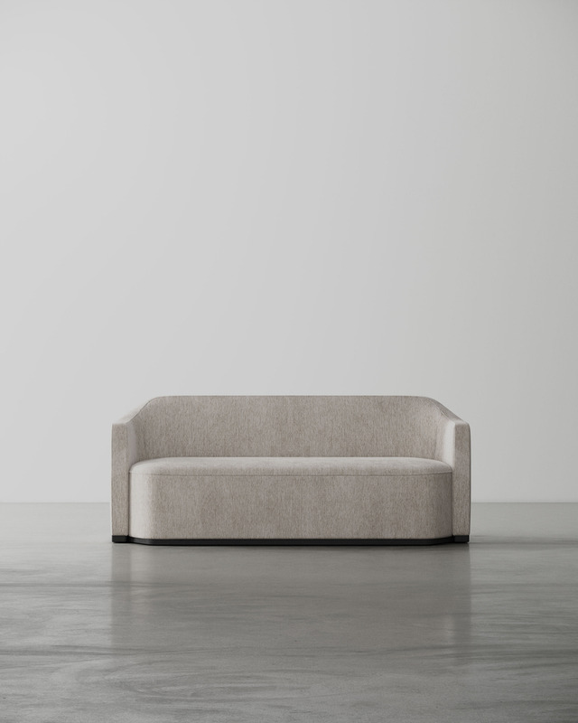 Bagua sofa 2-seater D8