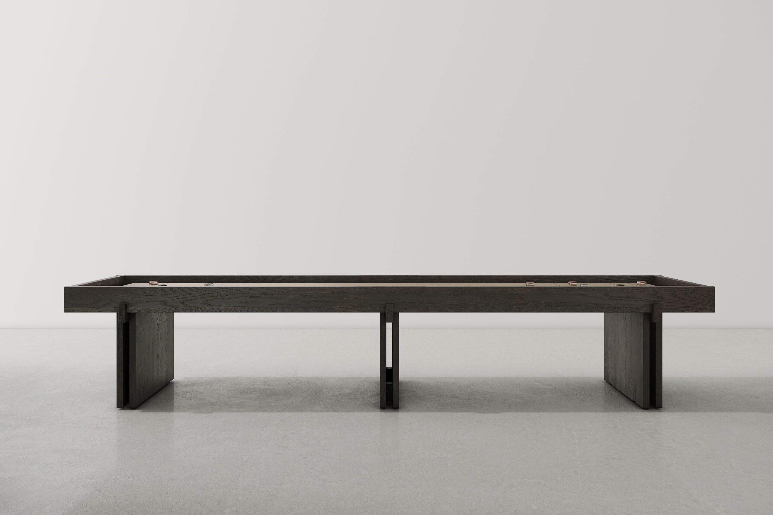 DINH Shuffleboard Ebonized oak