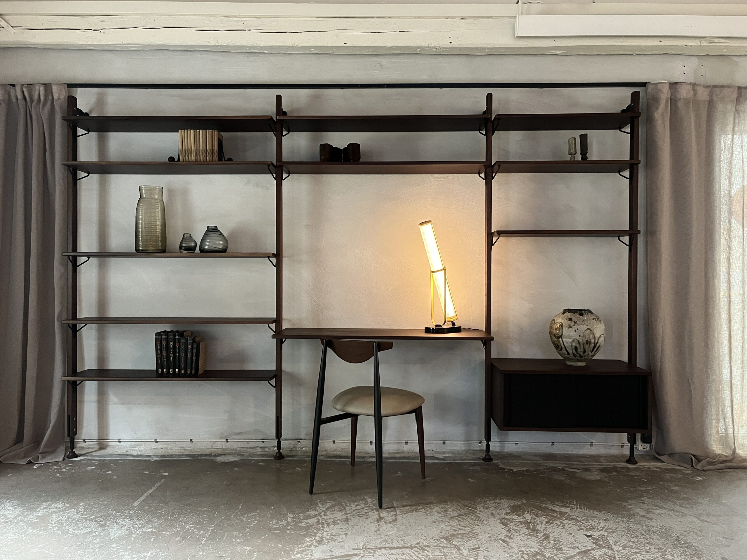 La Frenchin lamp x Theo Wall unit