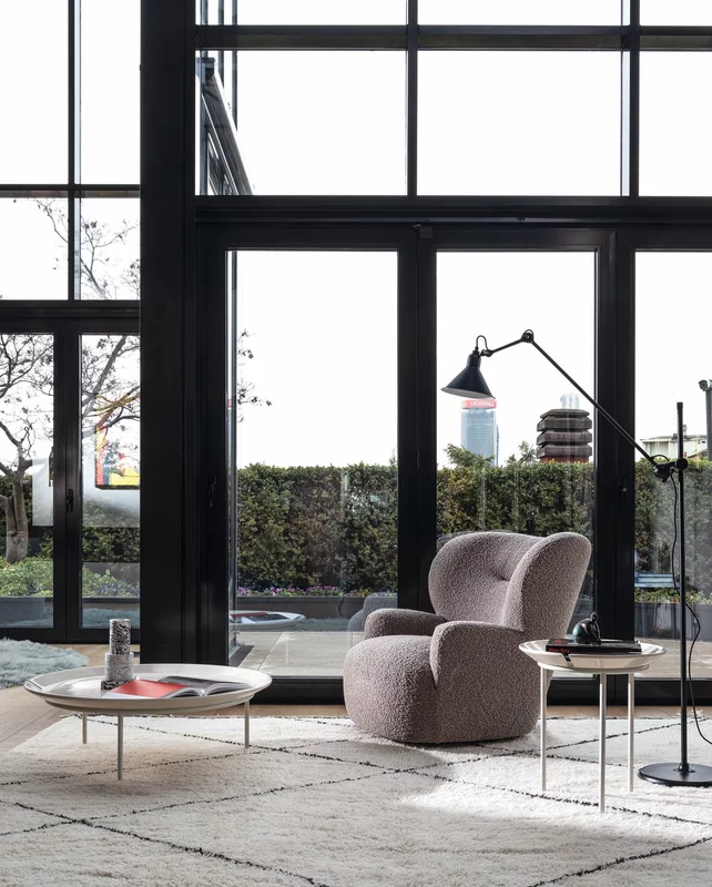 Dunke Design Loll 09 Boucle Loll Armchair Gervasoni