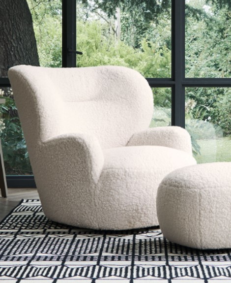 Dunke Design Loll 09 Polar Bear 2 Loll Armchair Gervasoni