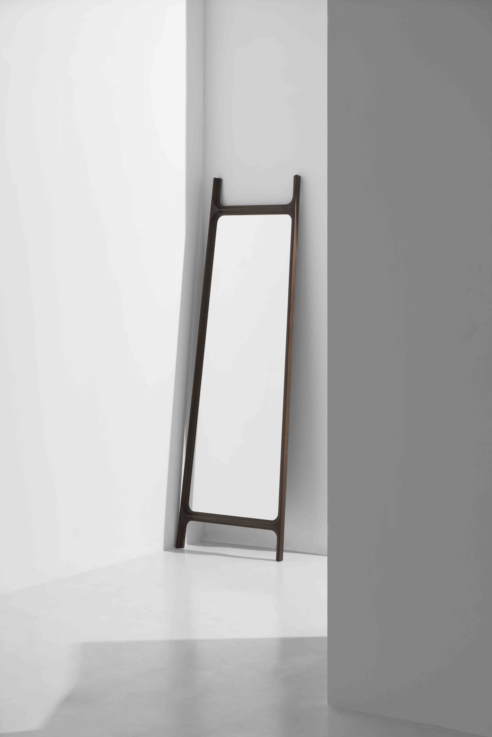 Floor mirror Dry smoked