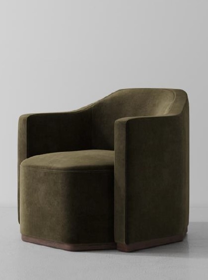 Dunke Design Bagua Lounge Chair Fler Forest Seared Oak