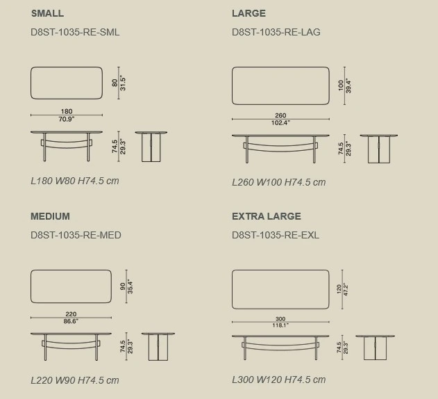Bow Dining Drawings