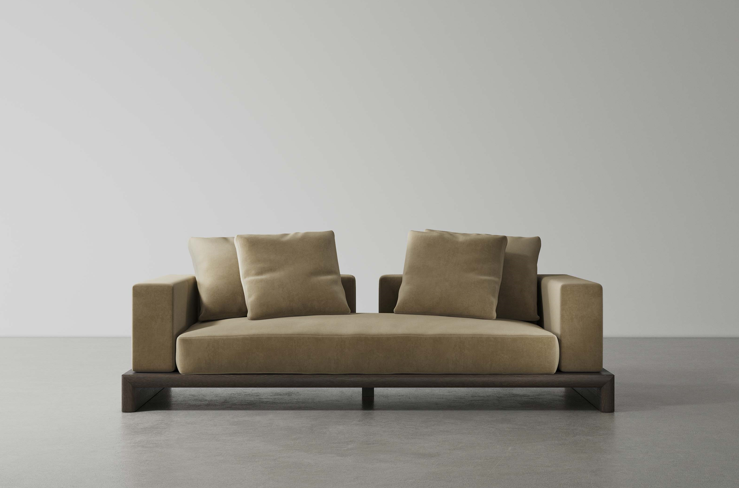 Dunke Design Nes 2-seater sofa head